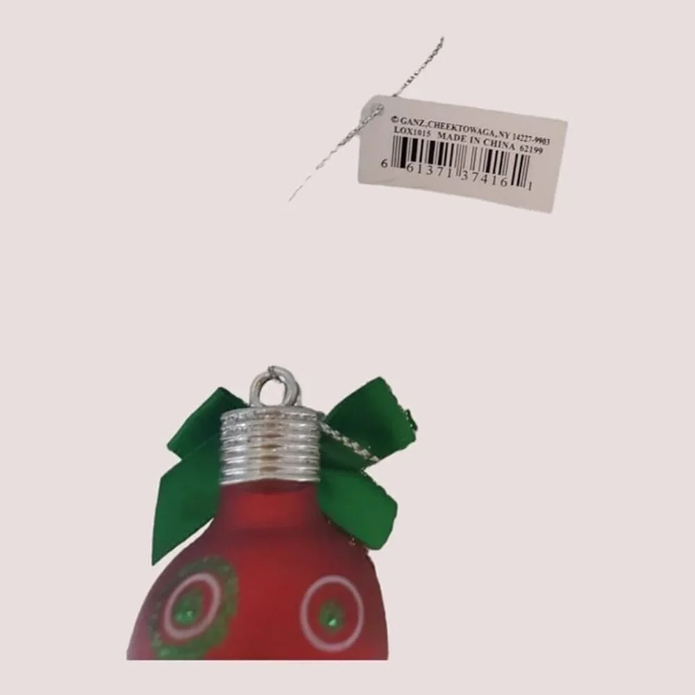Christmas ornament set of 2 ornaments
